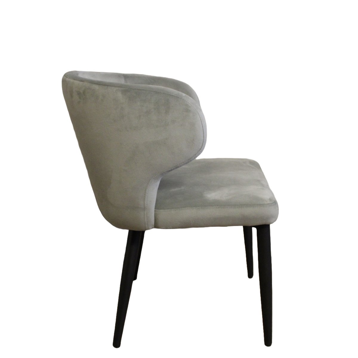 Spisestuestol Beyou Scandinavian Grey Velvet