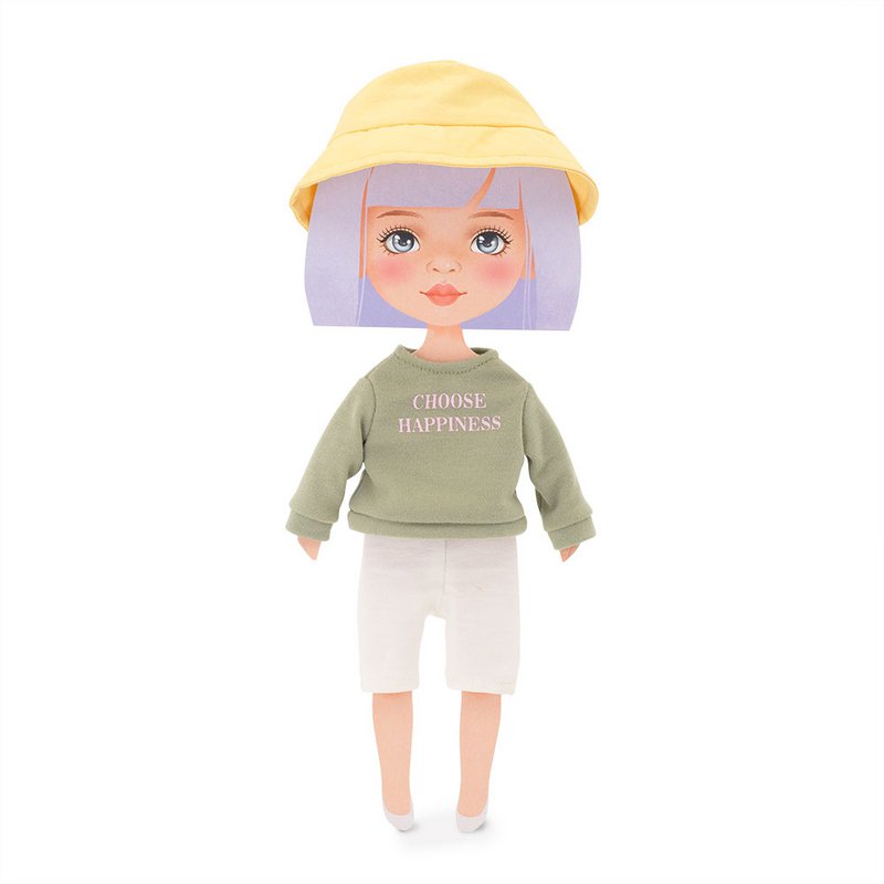 Soft toy, Sweet Sisters - Clothing set: Green Sweatshirt (35cm)