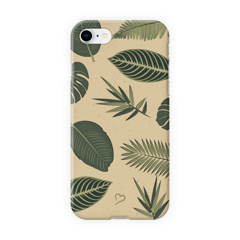 Vær-blad i dig selv Miljøvenligt iPhone cover