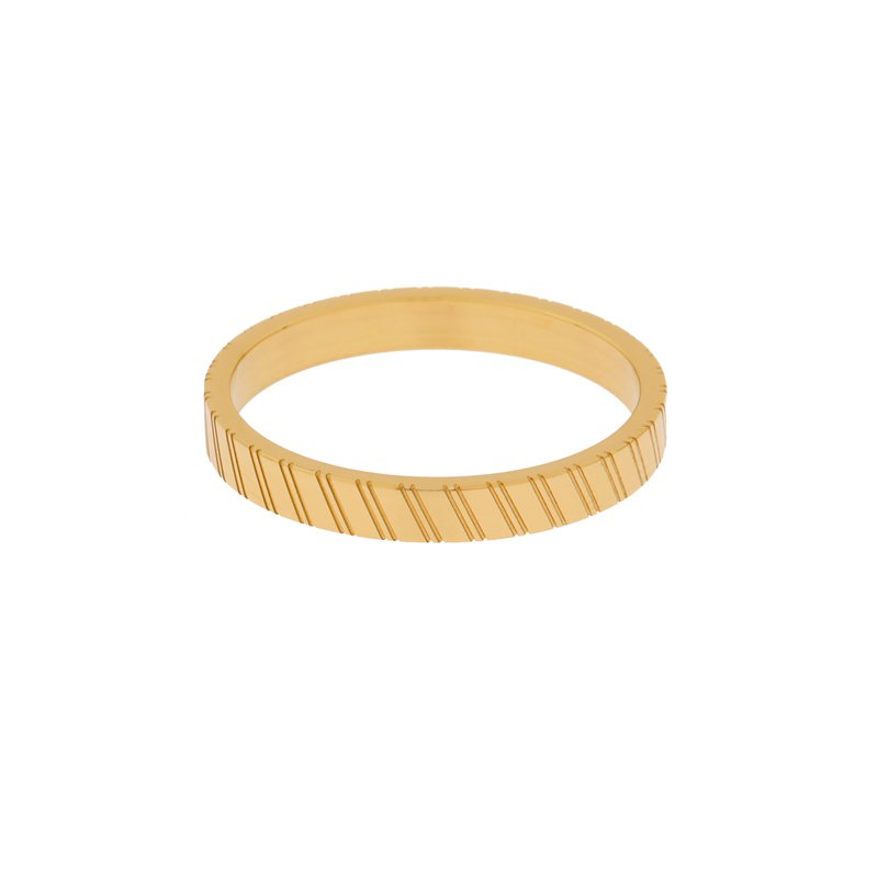 RING FINE STRIPES TILTED