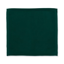 Green knitted pocket square