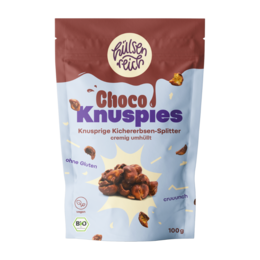 Crunchy and delicious chocolate-coated cereal snacks made with love and high-quality ingredients. Contains 120g of protein and is bio, vegan, and gluten-free.
