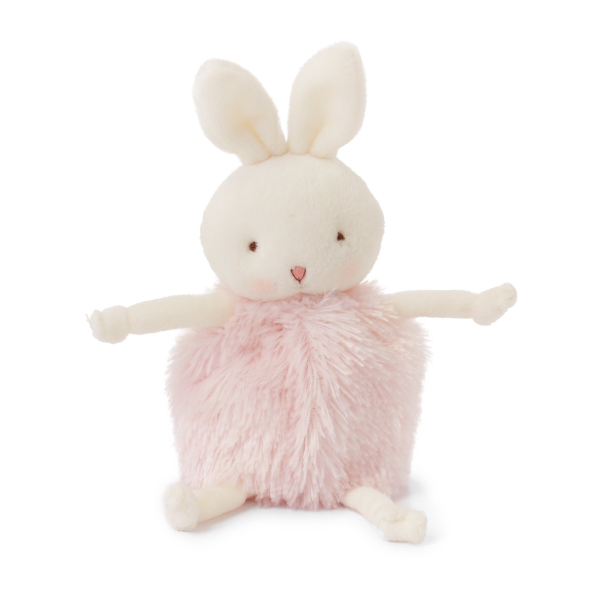 Bunnies By The Bay Roly-Poly peluche coniglio rosa
