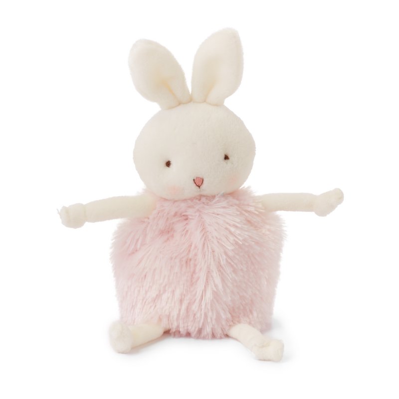 Bunnies By The Bay Roly-Poly peluche coniglio rosa