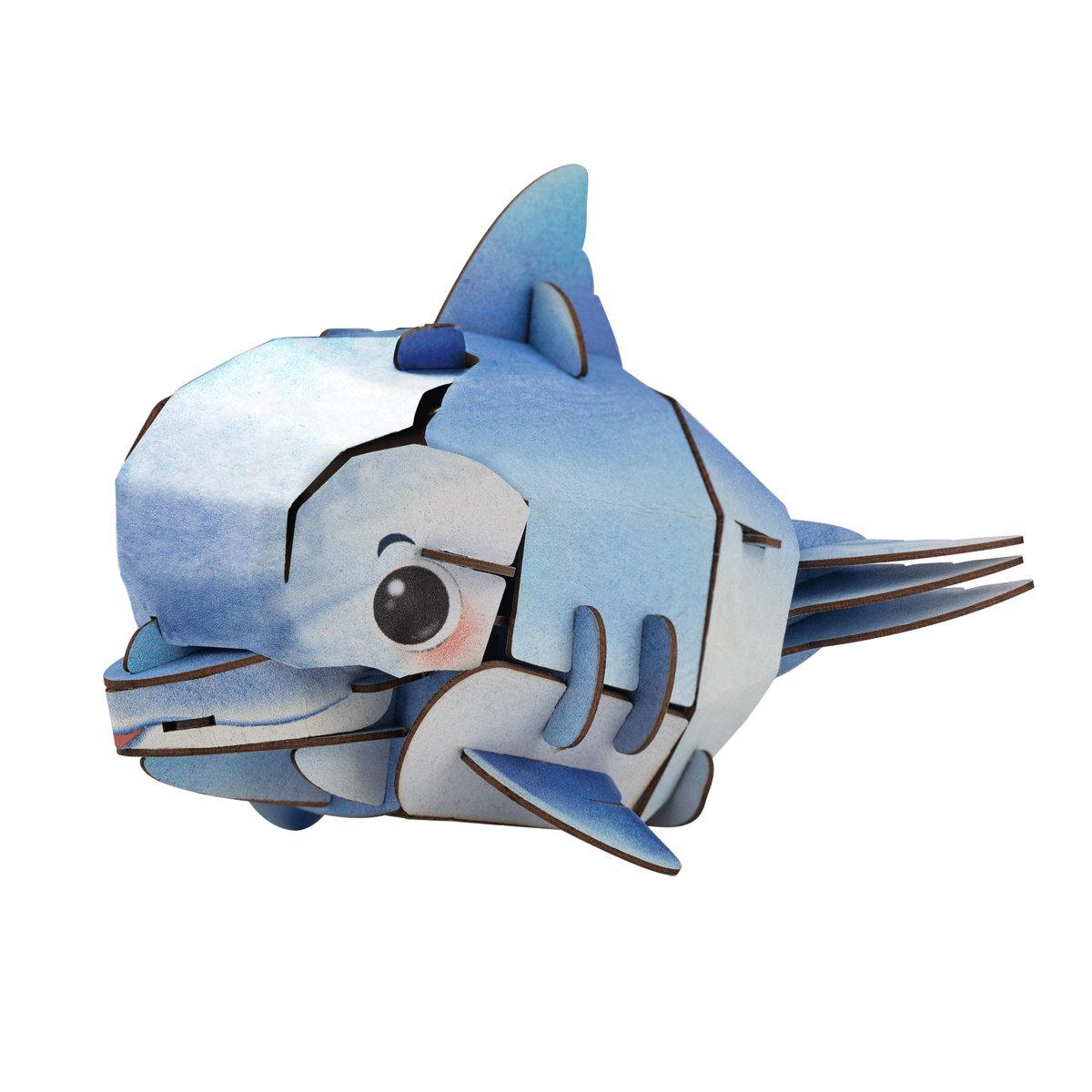Mieredu - 3D Puzzel Build And Sound - Dolfijn