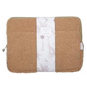 Blue Tit laptop case (13 inches) Mono Teddy Warm Nude