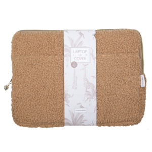 Blue Tit laptop case (13 inches) Mono Teddy Warm Nude