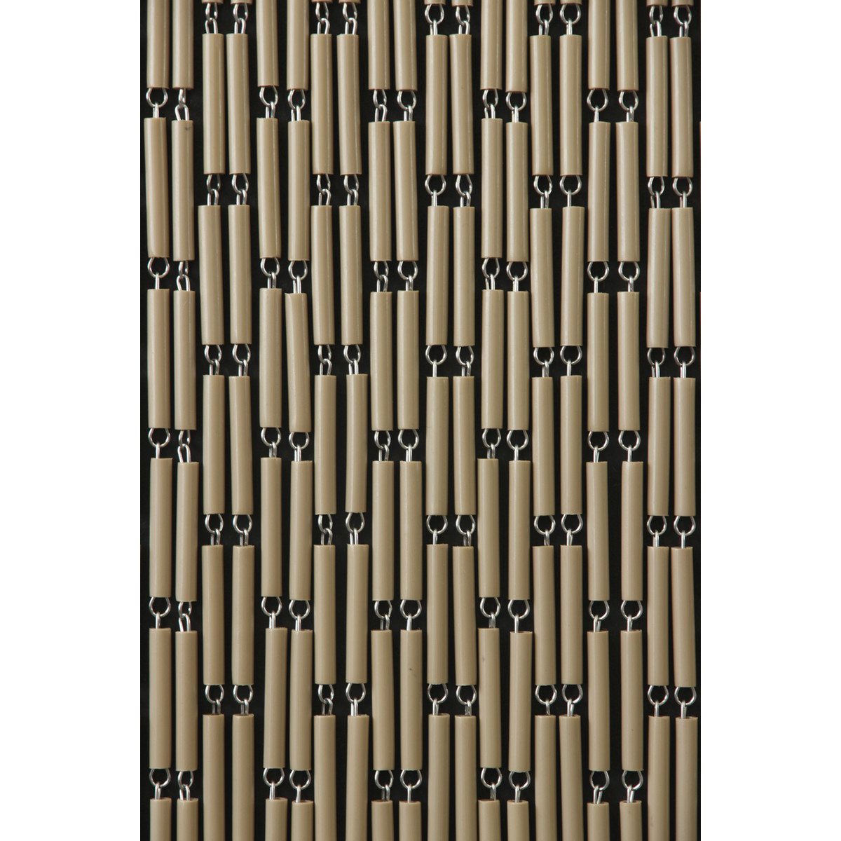 Fly curtain staggered Taupe 100x232 cm