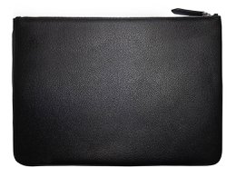 VUE LAC computertaske med frontlomme Sort, lavendelkant 38cm