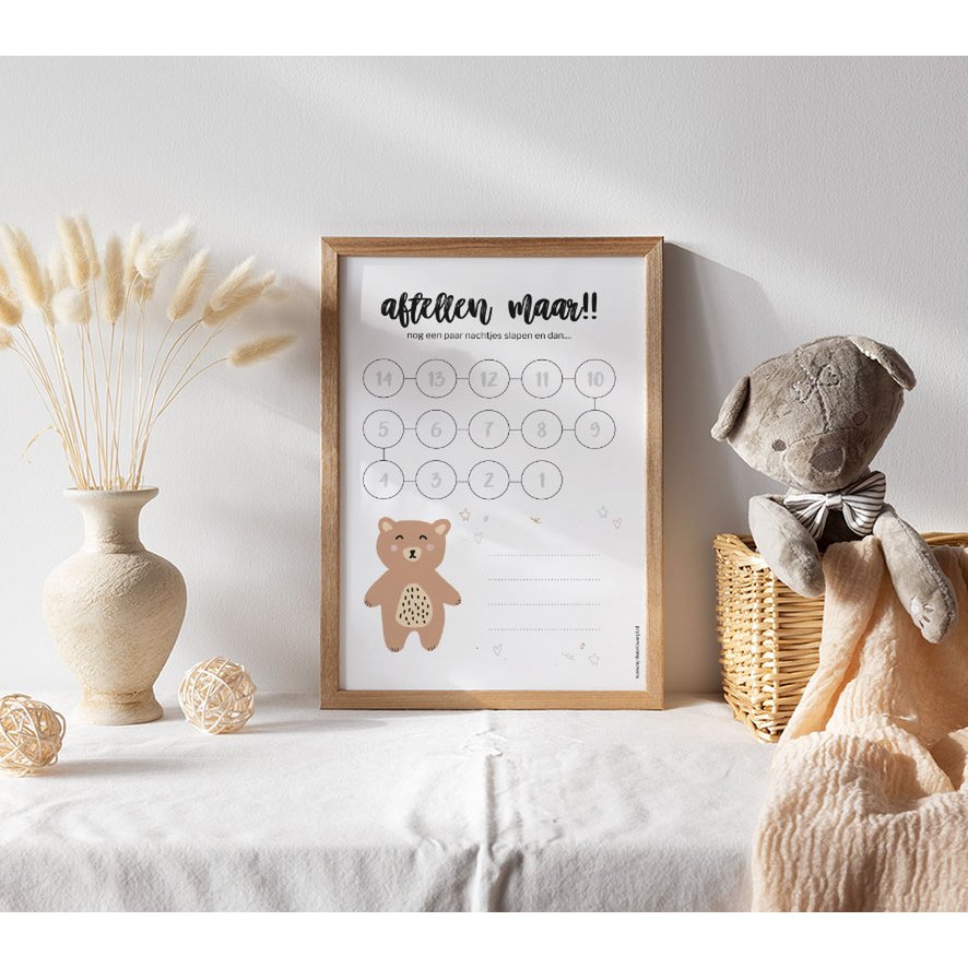 Countdown calendar A4 | General