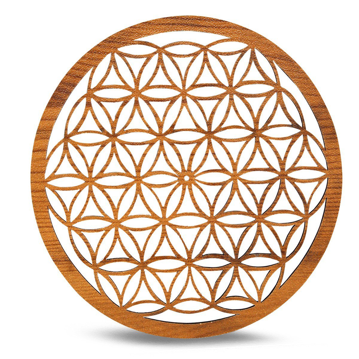 Lcw Incense Holder Flower of Life 20 Cm Set of 2   Pcs