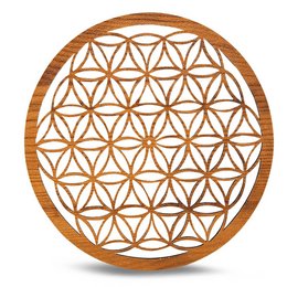 Lcw Incense Holder Flower of Life 20 Cm Set of 2   Pcs