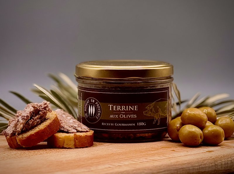 Olive Terrine 180g - A Mediterranean Aperitif with Character 🫒