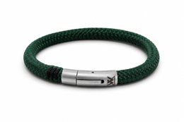Pulsera de cuerda 6mm - Colección Ruyter | Edición plata