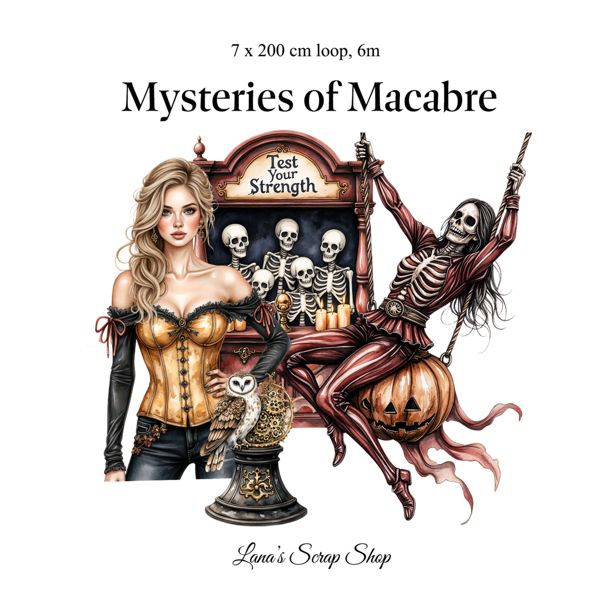 Mysteries of Macabre – PET-Klebeband