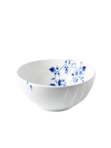 Blue Fold Yogurt Bowl