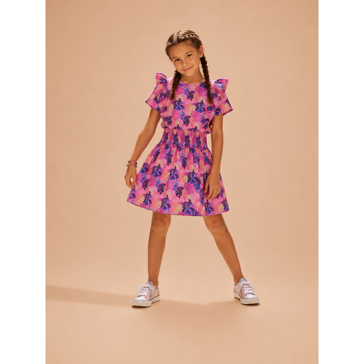 Vestido Funkle Pétalo Orquídea – Vestido niña – Ropa infantil de lujo