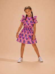 Funkle Dress Orchid Petal – Girls dress – Luxury Children's Clothing
