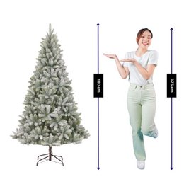 Kunstigt juletræ Nagoya Grøn