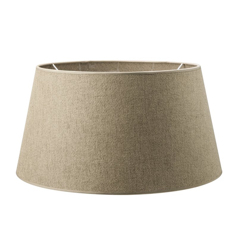 Home Sweet Home Fabric Lampshade Brown - 35 x 30 x 19 cm