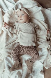 Buty Chelsea Flower Edge - Taupe