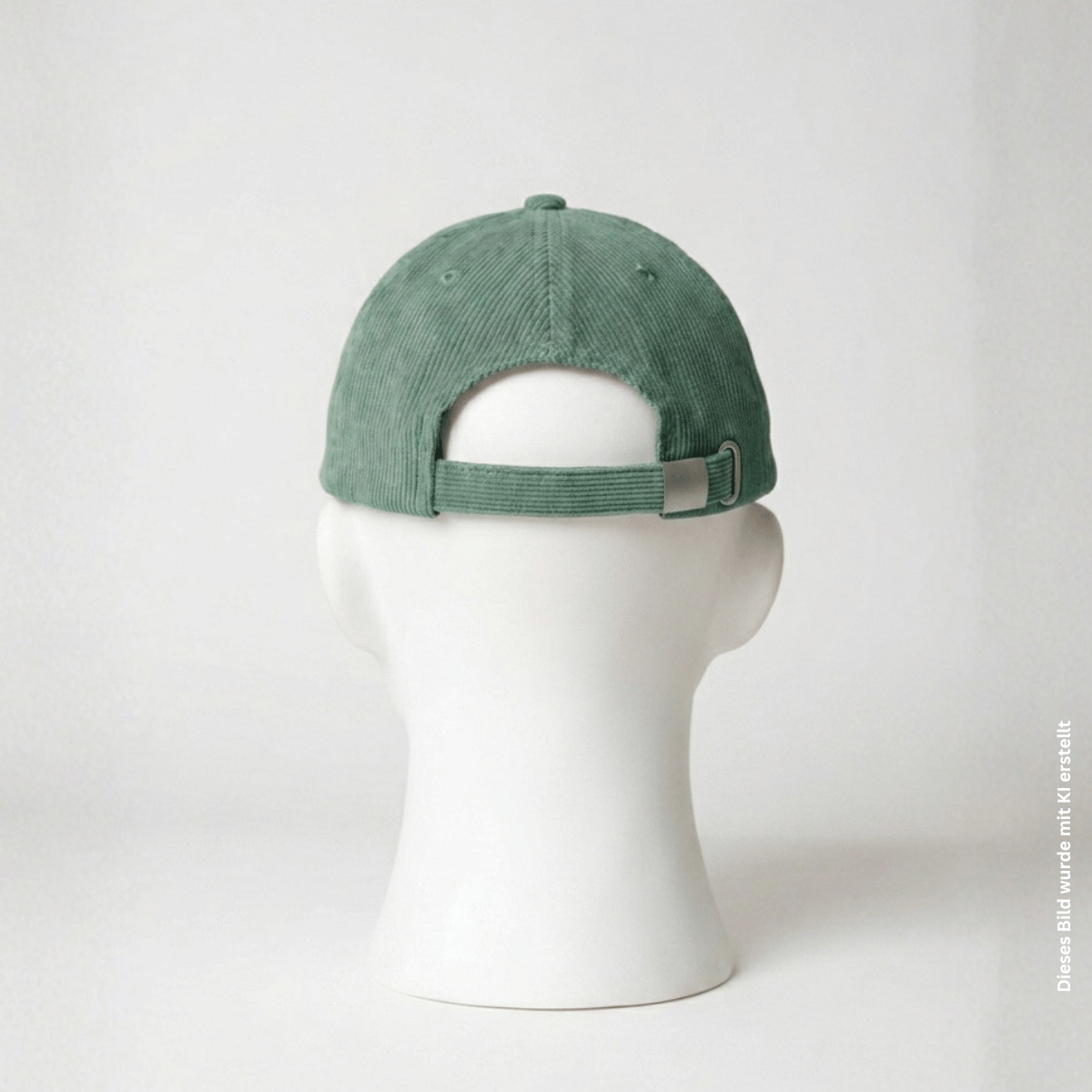 hej gutter Premiumcord Dad Cap - Grøn og creme