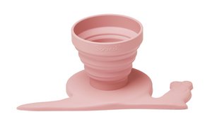 Regenwasserzähler Schnecke - Altrosa