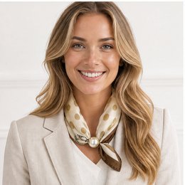 HS Pearl Scarf Dot Print - Multiple Colors