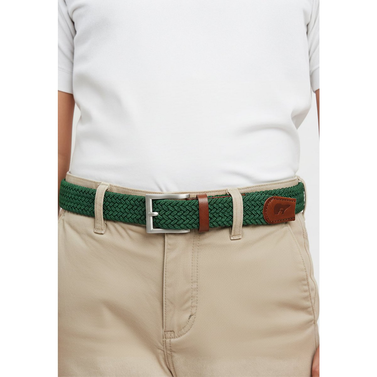 Kids Recycled Elastic Woven Belt Kevin