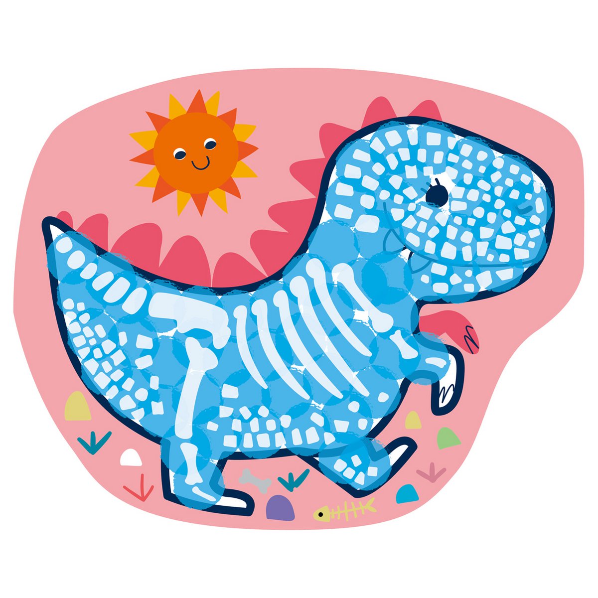 Magic Reveal Art – Dinosaurier