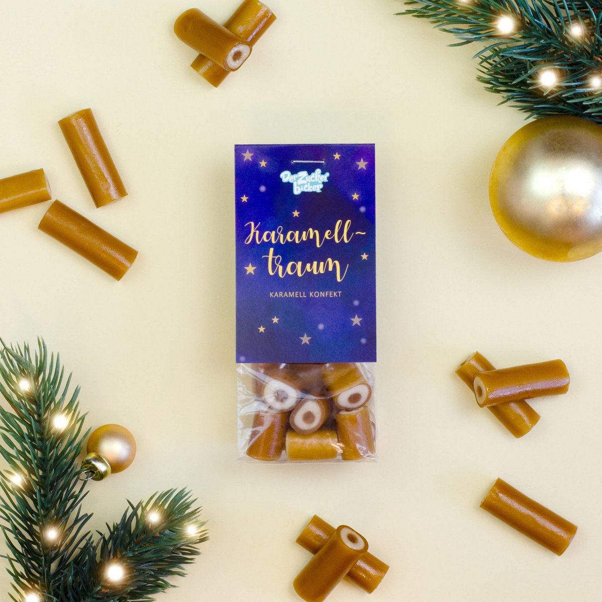 Snack bag caramel caramel dolciumi al caramello per Natale