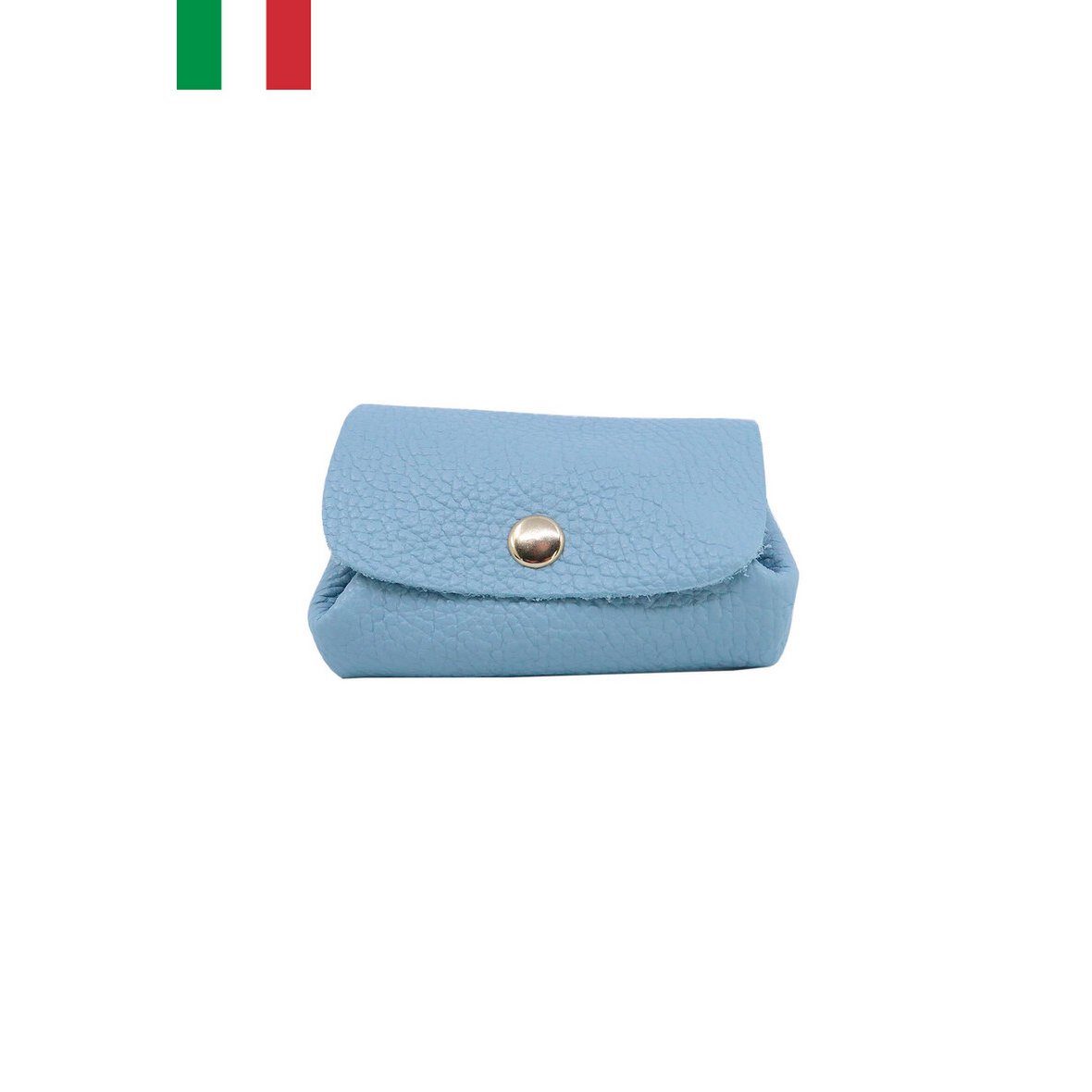 Porte-monnaie en cuir de vachette Fabriqué en Italie ITP118