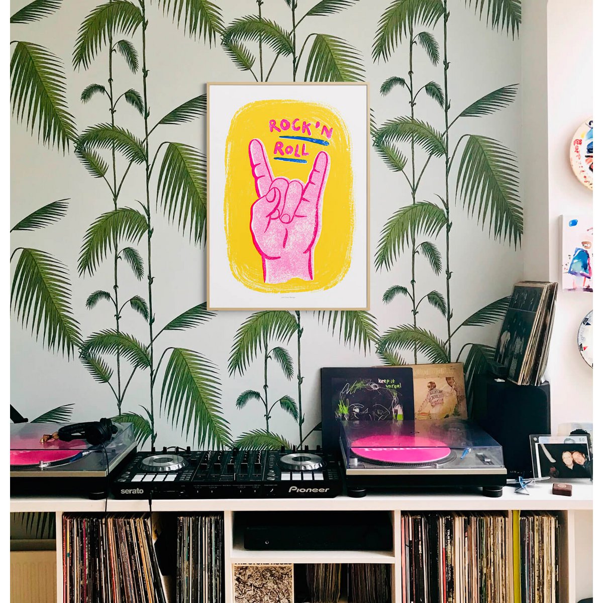 Rock and Roll wall art print