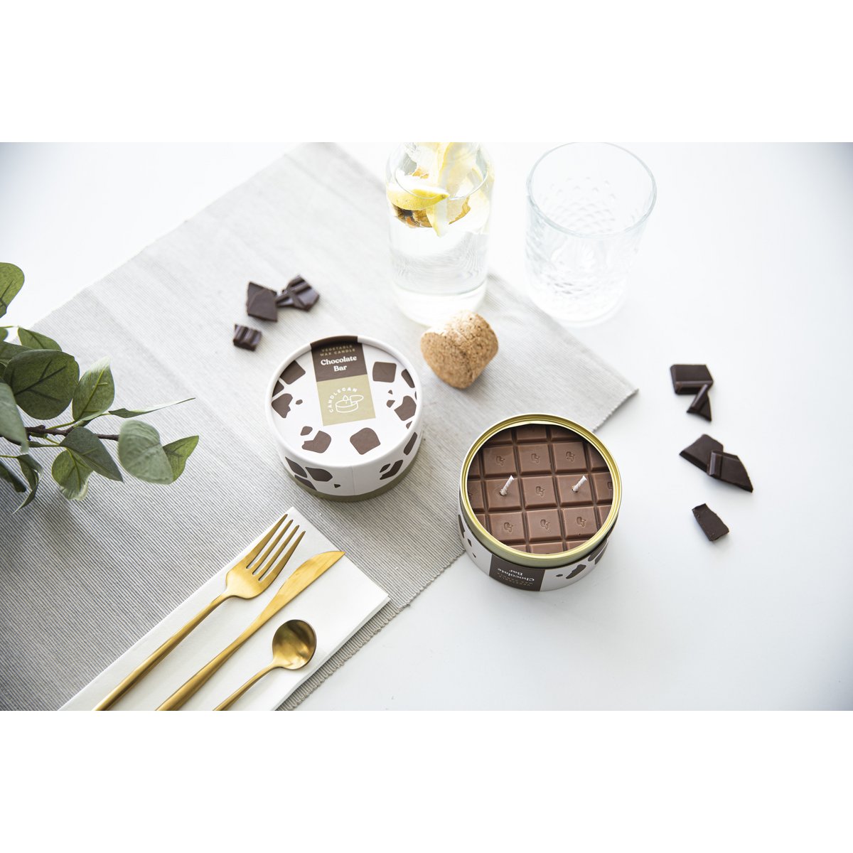 Chocoladereep CandleCan