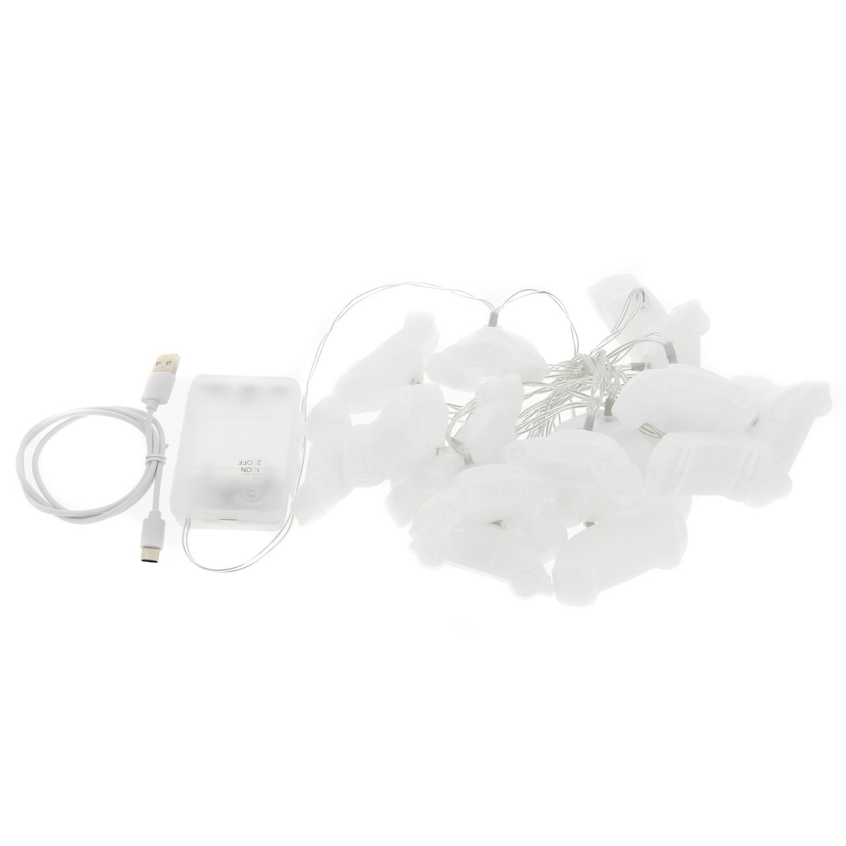 Volkswagen VW Beetle 3D-Lichterkette, 3 m, 20 x LED – mehrfarbig