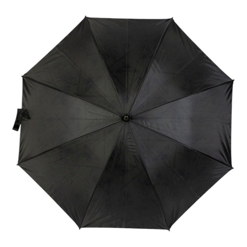 Umbrella Delft blue inner print 105cm