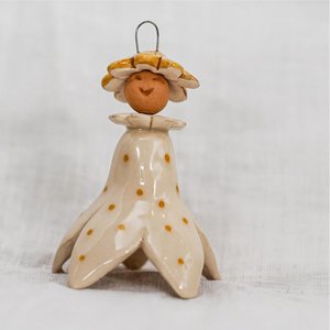 Frühlingsfee (ca. 7cm) + Stab