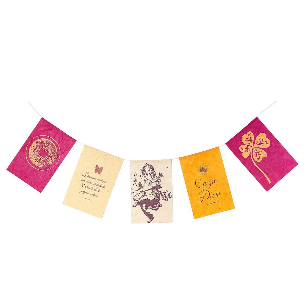 Wishing flag | Happiness | Greeting Card