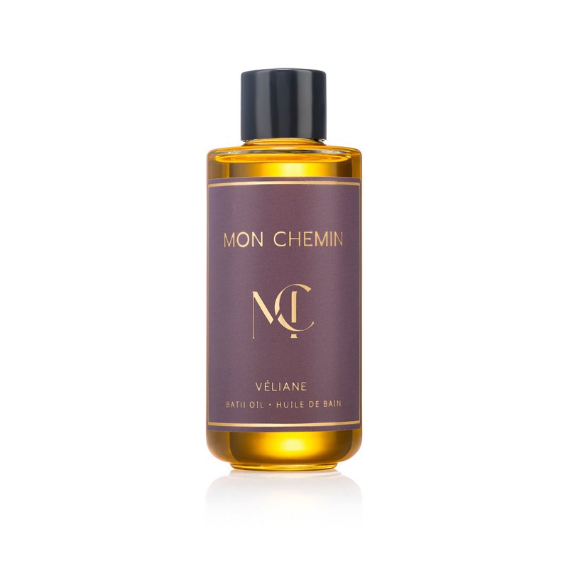 Mon Chemin® Luxus-Badeöl | Veliane | Blumig und elegant | Argan, Kamelie und Baobab