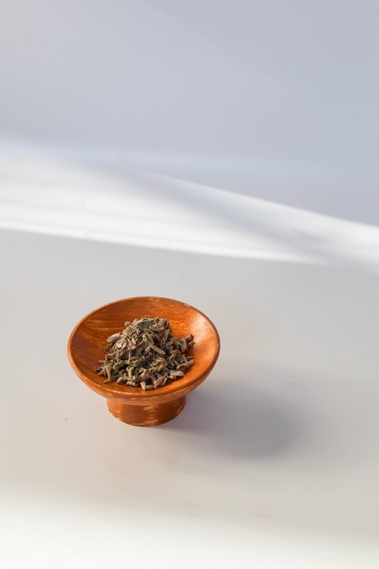 Røgelse pot - beige