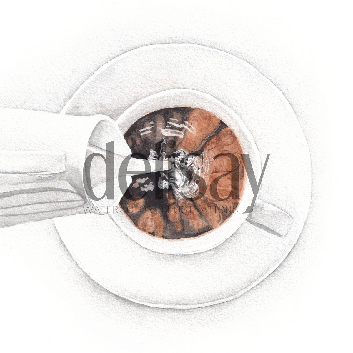 Fine Art Print - Maar eerst koffie