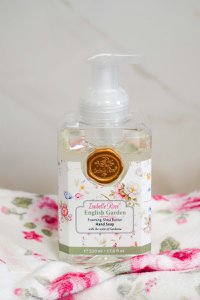 Foaming shea butter soap English Garden 520 ml Isabelle Rose