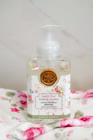 Schäumende Sheabutterseife Englischer Garten 520 ml Isabelle Rose