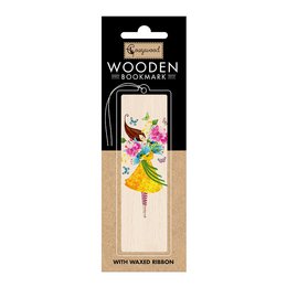 Wooden bookmark The Hug