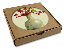 6 posavasos - Bayas de espino, Henk Helmantel