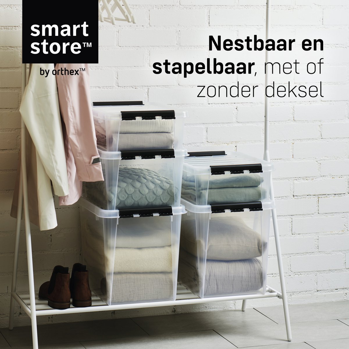 Smartstore - Classic 65 Storage box 61 liters - Transparent