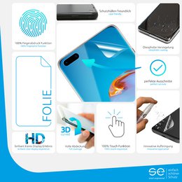 2x se® 3D protective film Huawei P40 Pro Plus