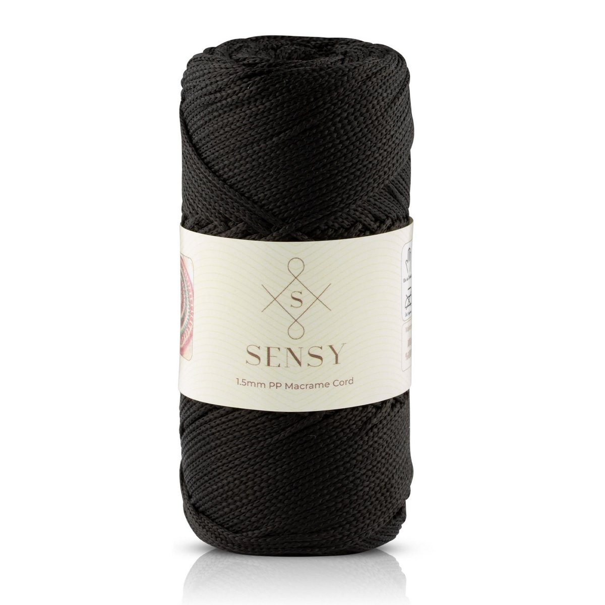 Cordoncino macramè Sensy Premium da 1,5 mm - 164 iarde, 100% poliestere