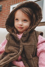 Gilet con cappuccio August (unisex)