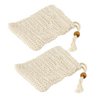 Set van 2 stevige zeepzakjes in sisal Fackelmann Tecno
